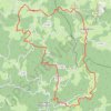 Itinéraire A l'Ouest des Bois Noirs, distance, dénivelé, altitude, carte, profil, trace GPS