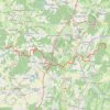 Itinéraire De Saint-Lothain à Commenailles, distance, dénivelé, altitude, carte, profil, trace GPS