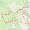 Itinéraire Les Monts du Cézallier, distance, dénivelé, altitude, carte, profil, trace GPS