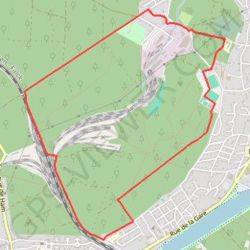 Itinéraire Creutzwald, distance, dénivelé, altitude, carte, profil, trace GPS