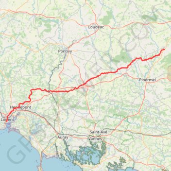Itinéraire Itinéraire_recommandé, distance, dénivelé, altitude, carte, profil, trace GPS