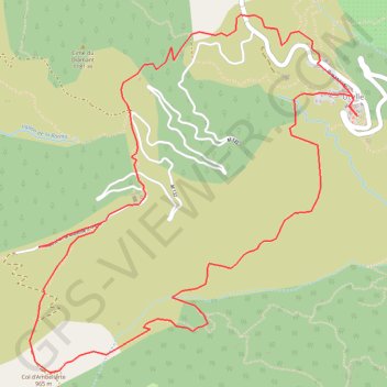 Itinéraire Madonne d'Utelle, distance, dénivelé, altitude, carte, profil, trace GPS