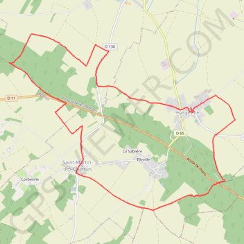 Itinéraire Hargeville (Yvelines 78), distance, dénivelé, altitude, carte, profil, trace GPS