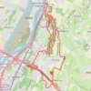 Itinéraire 25km, distance, dénivelé, altitude, carte, profil, trace GPS