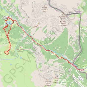 Itinéraire Vers la pointe muratière, distance, dénivelé, altitude, carte, profil, trace GPS