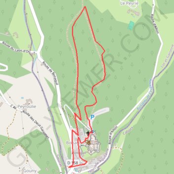Itinéraire Bonaguil, le dernier château médiéval - Pays de la vallée du Lot, distance, dénivelé, altitude, carte, profil, trace GPS