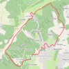 Itinéraire Champcevinel Trail 8 km, distance, dénivelé, altitude, carte, profil, trace GPS