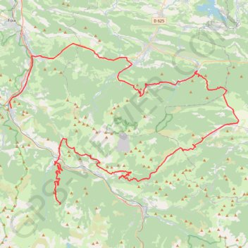 Itinéraire Mountagnole xxl 2022, distance, dénivelé, altitude, carte, profil, trace GPS