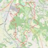 Itinéraire boucle Petit Giget, Puymoyen, La Couronne, Mouthiers_1, distance, dénivelé, altitude, carte, profil, trace GPS