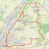 Itinéraire À travers nos campagnes - Démouville, distance, dénivelé, altitude, carte, profil, trace GPS