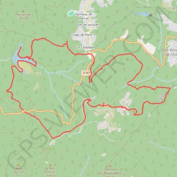 Itinéraire Mont Vinaigre et lac de l'Avellan, distance, dénivelé, altitude, carte, profil, trace GPS