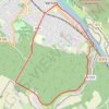 Itinéraire Vernon - Hameau de Normandie, distance, dénivelé, altitude, carte, profil, trace GPS