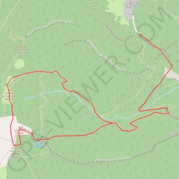 Itinéraire La Petite Vache, distance, dénivelé, altitude, carte, profil, trace GPS