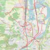 Itinéraire Autour de Metz, distance, dénivelé, altitude, carte, profil, trace GPS