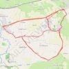 Itinéraire Parcours du dimanche apres midi, distance, dénivelé, altitude, carte, profil, trace GPS