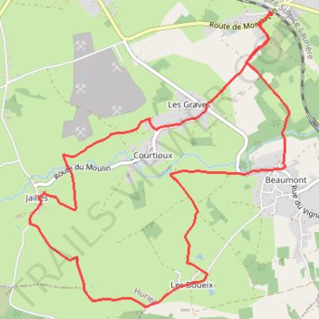 Itinéraire Huriel Les Coteaux de Marignat EM, distance, dénivelé, altitude, carte, profil, trace GPS