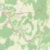 Itinéraire Les châteaux et la vallée de la Saulx, distance, dénivelé, altitude, carte, profil, trace GPS