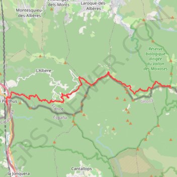 Itinéraire Traversée des Pyrénées - Étape 36, distance, dénivelé, altitude, carte, profil, trace GPS