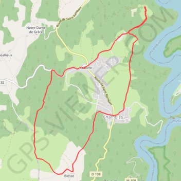 Itinéraire Rando Biesse, distance, dénivelé, altitude, carte, profil, trace GPS