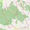 Itinéraire Masquières, balade dans la forêt du Verdus - Pays de la vallée du Lot, distance, dénivelé, altitude, carte, profil, trace GPS