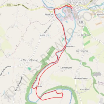 Itinéraire 1 - 11.2 GUERIN 2025, distance, dénivelé, altitude, carte, profil, trace GPS