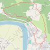 Itinéraire Circuit du Cingle à Trémolat, distance, dénivelé, altitude, carte, profil, trace GPS