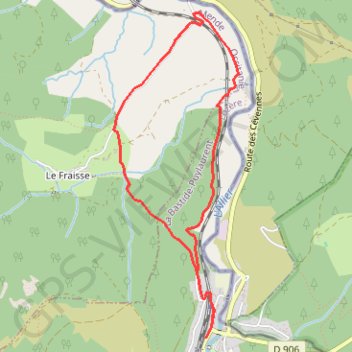 Itinéraire Randonnée à La Bastide-Puylaurent en Lozère, distance, dénivelé, altitude, carte, profil, trace GPS