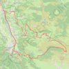 Itinéraire hautacam-isaby38, distance, dénivelé, altitude, carte, profil, trace GPS