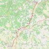 Itinéraire Barbezieux vers Chateau neuf 20 kms Scandibérique, distance, dénivelé, altitude, carte, profil, trace GPS