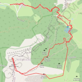 Itinéraire Le Pinet, distance, dénivelé, altitude, carte, profil, trace GPS