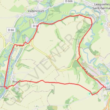 Itinéraire La Salette, distance, dénivelé, altitude, carte, profil, trace GPS