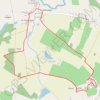 Itinéraire Monteton, le point de vue des 13 clochers - Pays du Dropt, distance, dénivelé, altitude, carte, profil, trace GPS