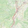 Itinéraire Tournon sur Rhone - Ancone, distance, dénivelé, altitude, carte, profil, trace GPS