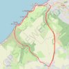 Itinéraire Rondje Étretat, distance, dénivelé, altitude, carte, profil, trace GPS