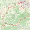 Itinéraire BALADE EN CHAMPAGNE - de très belles cotes avec du %, distance, dénivelé, altitude, carte, profil, trace GPS