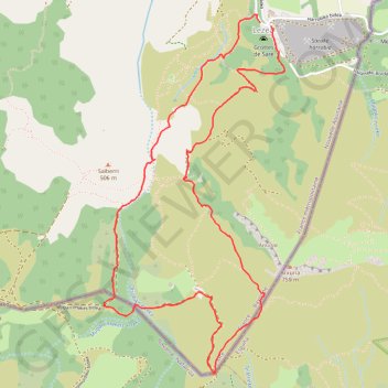 Itinéraire Tracé actuel: 11 FEV 2021 13:36, distance, dénivelé, altitude, carte, profil, trace GPS