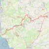 Itinéraire Les belvédères du Mont-Saint-Michel : de Villedieu-les-Poêles à Carolles, distance, dénivelé, altitude, carte, profil, trace GPS