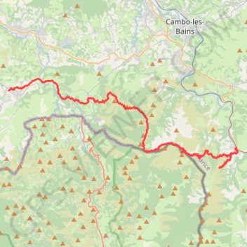 Itinéraire Bidarray - Sare, distance, dénivelé, altitude, carte, profil, trace GPS