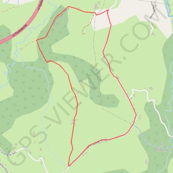 Itinéraire La côte à Briscous, distance, dénivelé, altitude, carte, profil, trace GPS