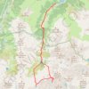 Itinéraire 2020-07-25 17:59:21, distance, dénivelé, altitude, carte, profil, trace GPS