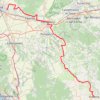 Itinéraire Pise - Volterra en vèlo, distance, dénivelé, altitude, carte, profil, trace GPS