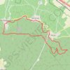 Itinéraire Entre Vignes et Faux en forêt de Verzy, distance, dénivelé, altitude, carte, profil, trace GPS
