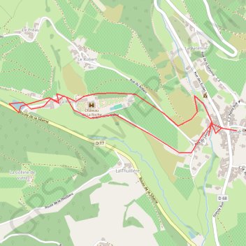 Itinéraire Balade Jullié, distance, dénivelé, altitude, carte, profil, trace GPS