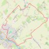 Itinéraire Circuit du grand Perne - Quesnoy-sur-Deule, distance, dénivelé, altitude, carte, profil, trace GPS