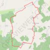 Itinéraire Randonnée à Nonac, distance, dénivelé, altitude, carte, profil, trace GPS