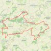 Itinéraire Les 6 châteaux - Avesnes-le-Comte, distance, dénivelé, altitude, carte, profil, trace GPS