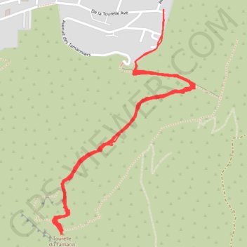 Itinéraire 6 tourelles, distance, dénivelé, altitude, carte, profil, trace GPS