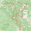 Itinéraire Nyons-sommet de la Lance-Nyons, distance, dénivelé, altitude, carte, profil, trace GPS