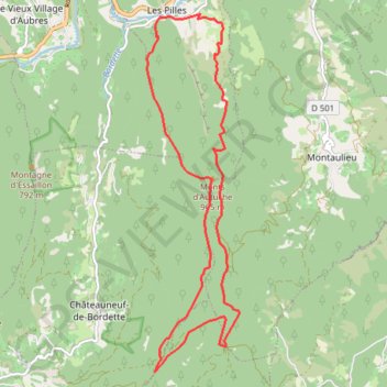 Itinéraire Le Mont d'Autuche, distance, dénivelé, altitude, carte, profil, trace GPS