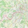 Itinéraire Angoulème / Châteauneuf-sur-Charente, distance, dénivelé, altitude, carte, profil, trace GPS